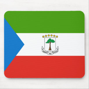 Equatorial Guinea Flag Mouse Pad