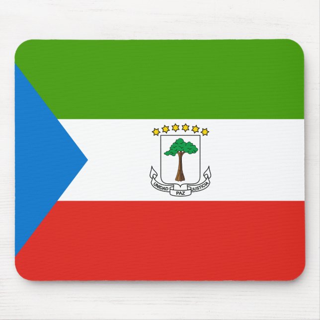 Equatorial Guinea Flag Mouse Pad (Front)