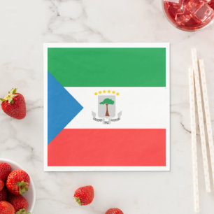 Equatorial Guinea flag Napkin