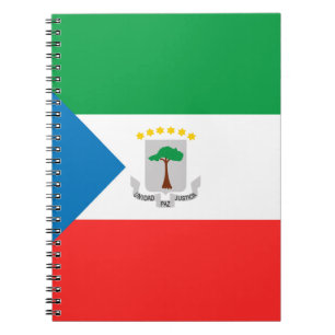 Equatorial Guinea flag Notebook