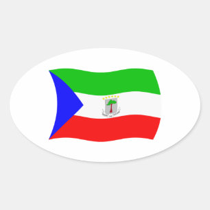 Equatorial Guinea Flag Sticker