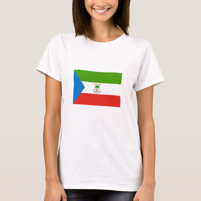 Equatorial Guinea Flag T-Shirt (Front)