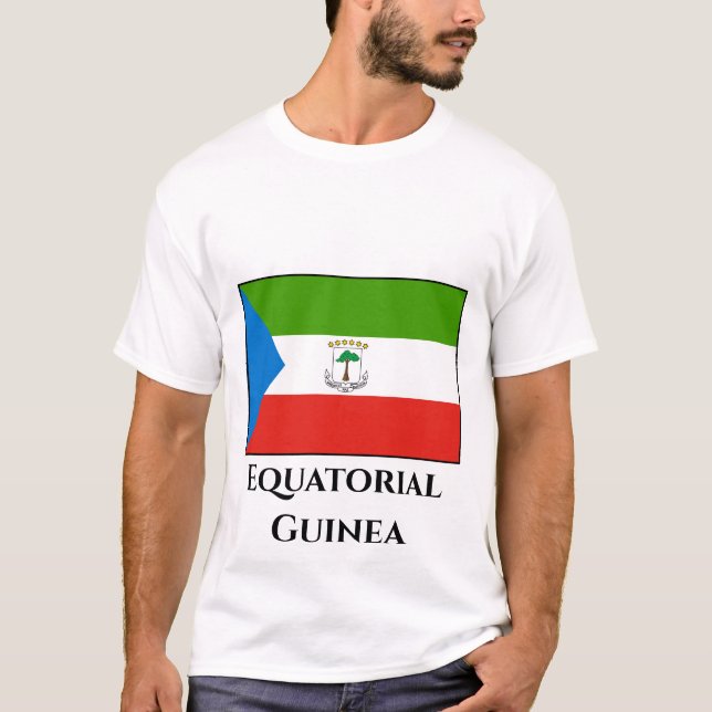 Equatorial Guinea Flag T-Shirt (Front)