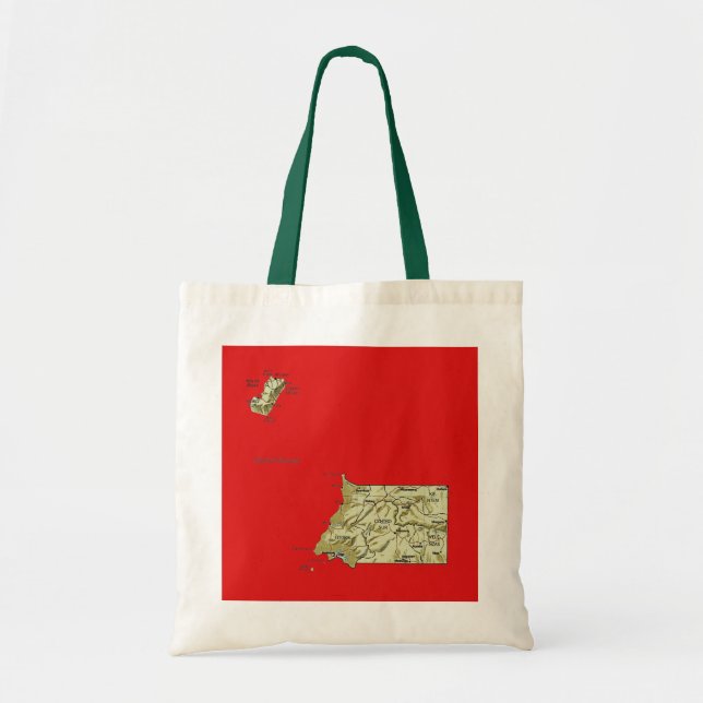 Equatorial Guinea Map Bag (Front)