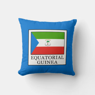 Equatorial Guinea Throw Pillow