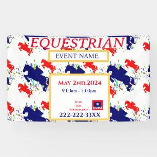 EQUESTRIAN  BANNER