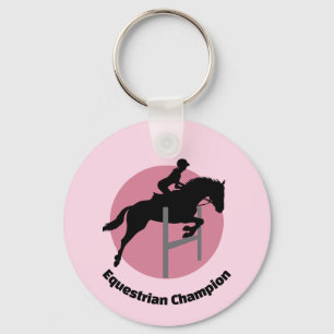 Equestrian Design Keychain