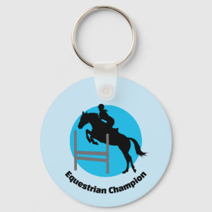 Equestrian Design Keychain
