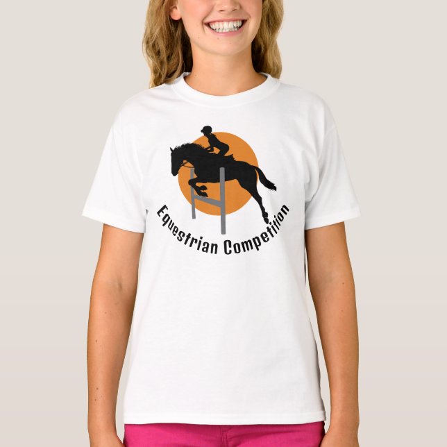 Equestrian Design T-Shirt (Front)