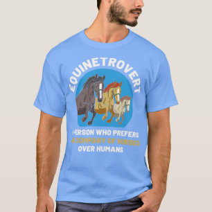 Equestrian Funny English Horse Racing2  T-Shirt