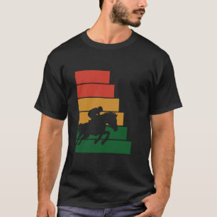 Equestrian Horseback Riding Colourful T-Shirt