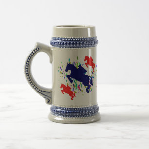 EQUESTRIAN INCIPIO BEER STEIN