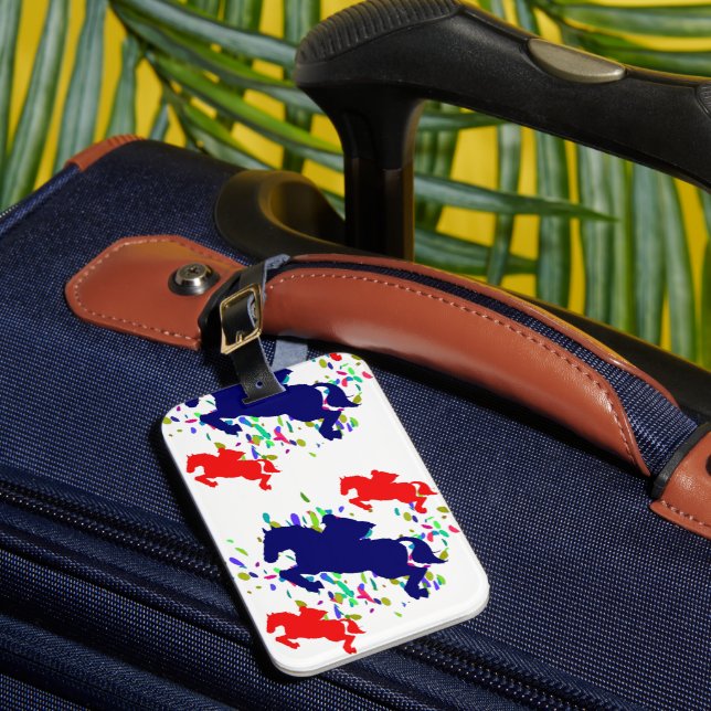 EQUESTRIAN   INCIPIO  LUGGAGE TAG (Front Insitu 1)