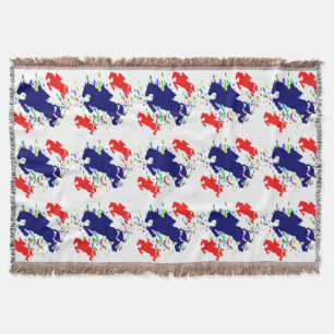 EQUESTRIAN   INCIPIO   THROW BLANKET