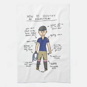 Equestrian Kitchen Towel