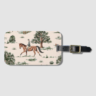Equestrian Luggage Tag