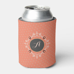Equestrian Monogram Lucky Horse Shoe Can Cooler