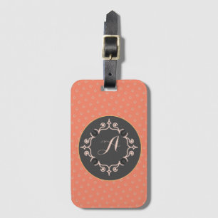 Equestrian Monogram Lucky Horse Shoe Luggage Tag