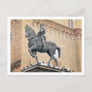 Equestrian Monument of Bartolommeo Colleoni (1400- Postcard