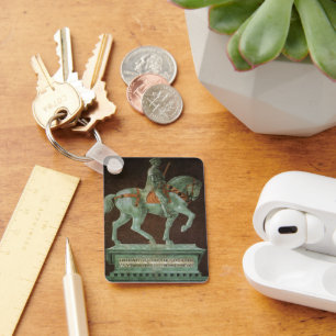 Equestrian Monument to Sir John Hawkwood, Uccello Keychain