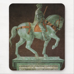 Equestrian Monument to Sir John Hawkwood, Uccello Mouse Pad