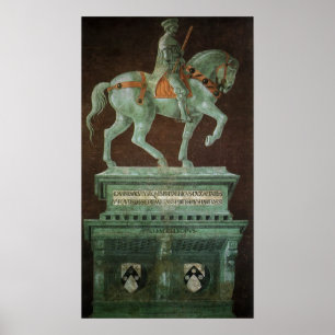 Equestrian Monument to Sir John Hawkwood, Uccello Poster