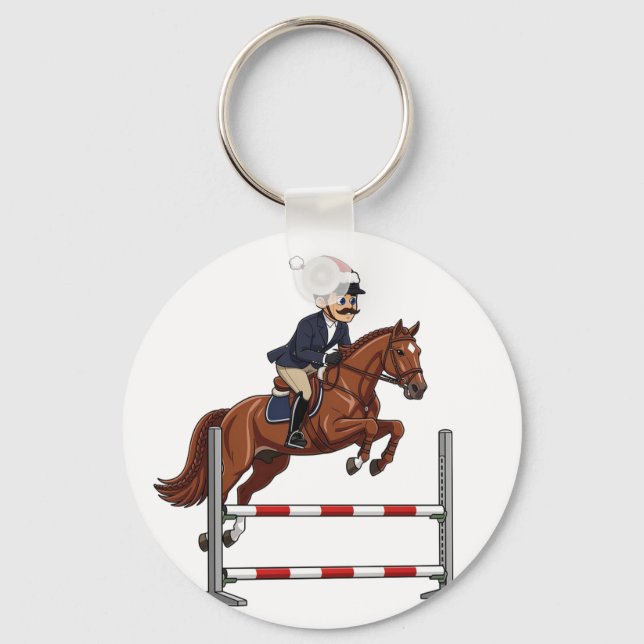 Equestrian Nutcracker Christmas 2026 Holiday   Keychain (Front)