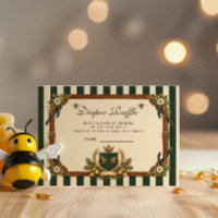 Equestrian Parents To Bee Baby Showe Diaper Raffle