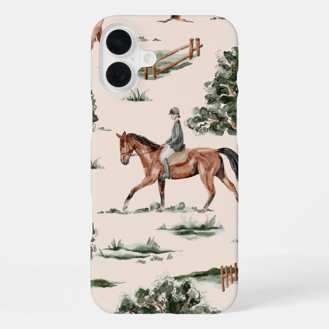 Equestrian Phone Case (Back)
