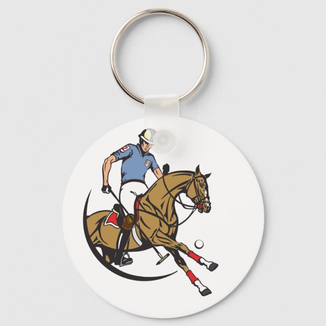 equestrian polo club keychain (Front)