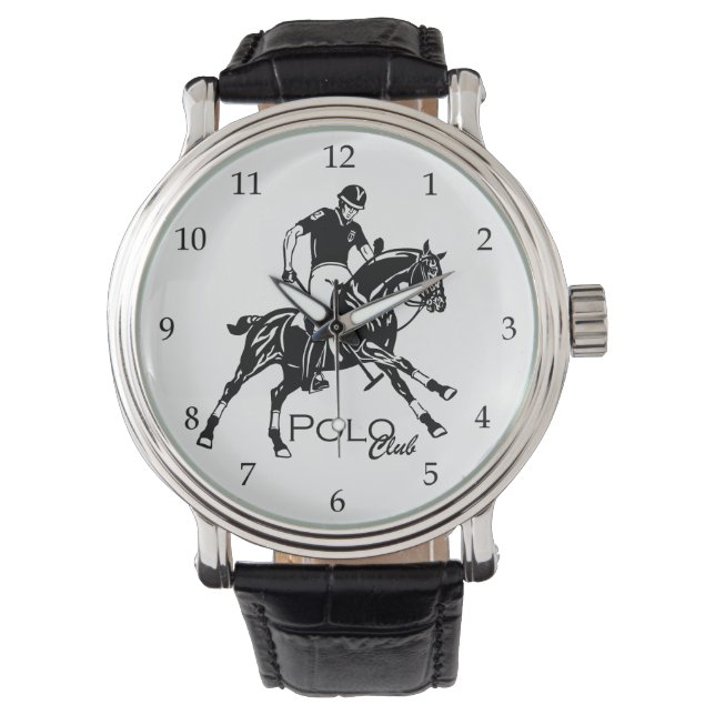 equestrian polo club watch (Front)