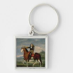 Equestrian Portrait Keychain