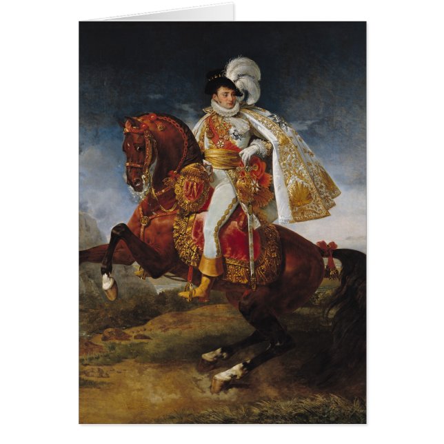 Equestrian Portrait of Jerome Bonaparte  1808 (Front)