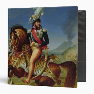 Equestrian Portrait of Joachim Murat  1812 Binder