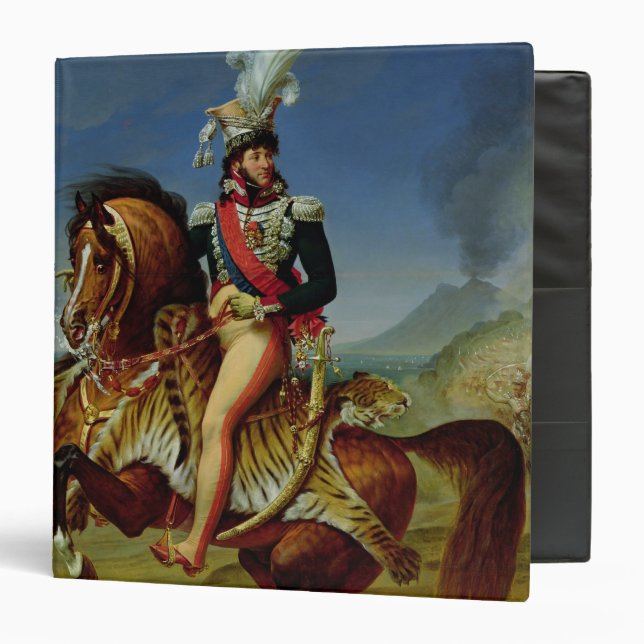 Equestrian Portrait of Joachim Murat  1812 Binder (Front/Inside)