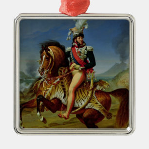 Equestrian Portrait of Joachim Murat  1812 Metal Ornament