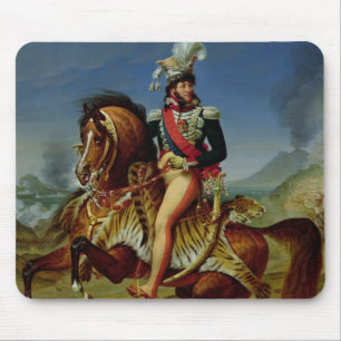 Equestrian Portrait of Joachim Murat 1812 Mouse Pad