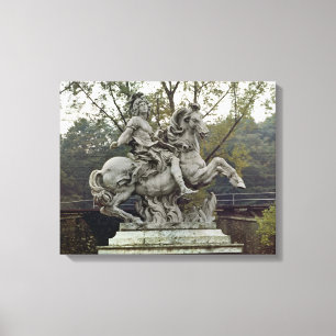 Equestrian Portrait of Louis XIV 2 Canvas Print