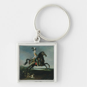 Equestrian Portrait of Marie-Antoinette Keychain