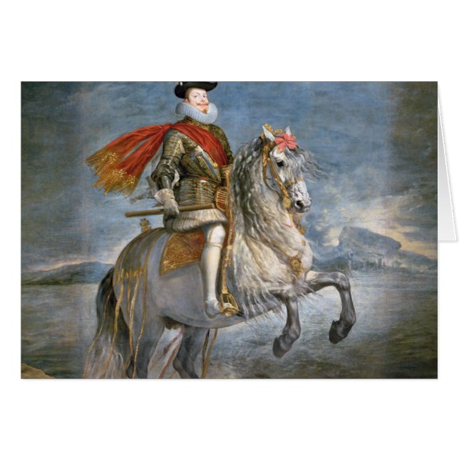 Equestrian Portrait of Philip III  c.1628-35 (Front Horizontal)
