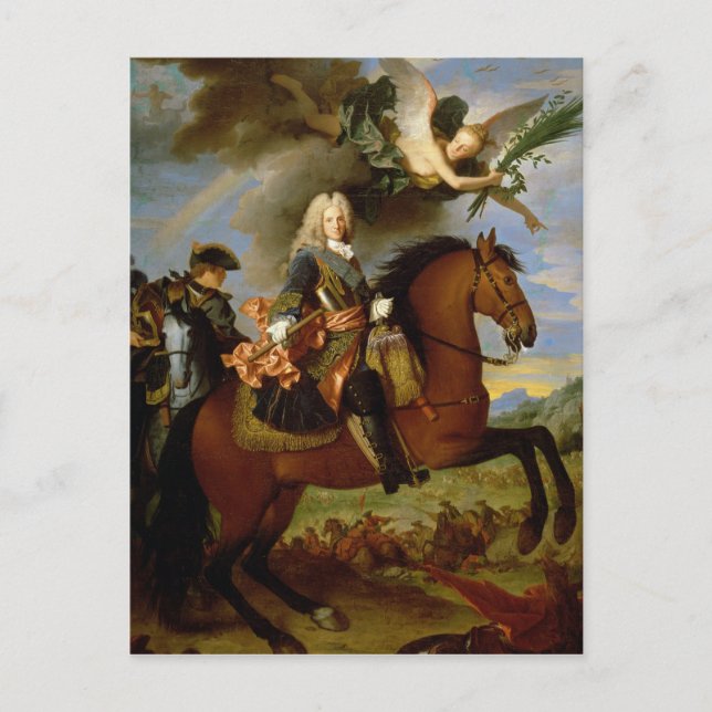 Equestrian Portrait of Philip V Postcard (Front)