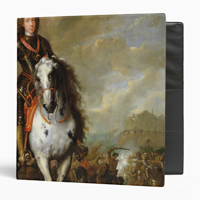 Equestrian Portrait of Prince Eugene Binder (Front/Inside)