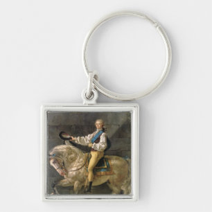 Equestrian Portrait of Stanislas Kostka Keychain