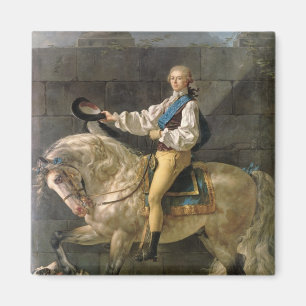 Equestrian Portrait of Stanislas Kostka Magnet