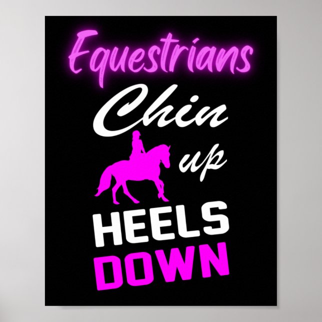 Equestrian Riding Quotes     Poster (Front)