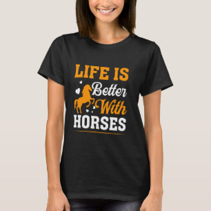 Equestrian Spirit Funny Horse Vintage Graphic T-Shirt