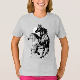 Equestrian - Stallion Horse - Horseback riding T-Shirt