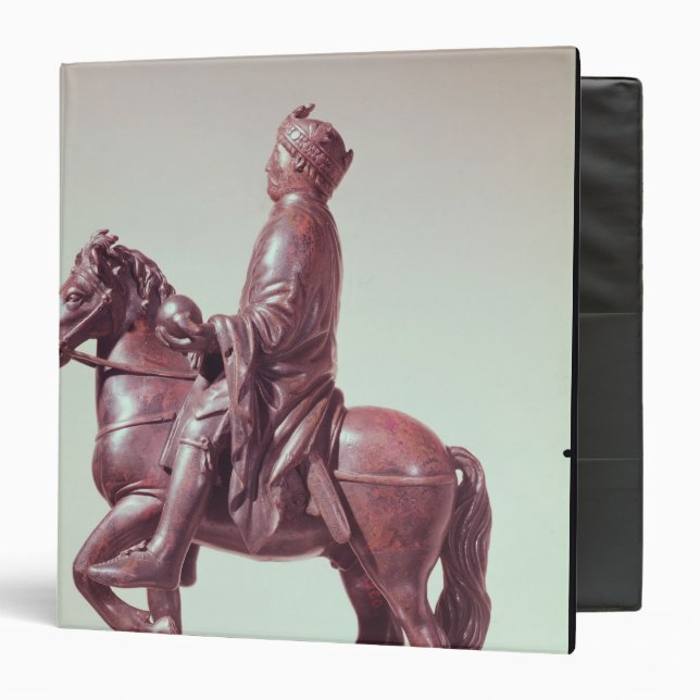 Equestrian statue of Charlemagne Binder (Front/Inside)