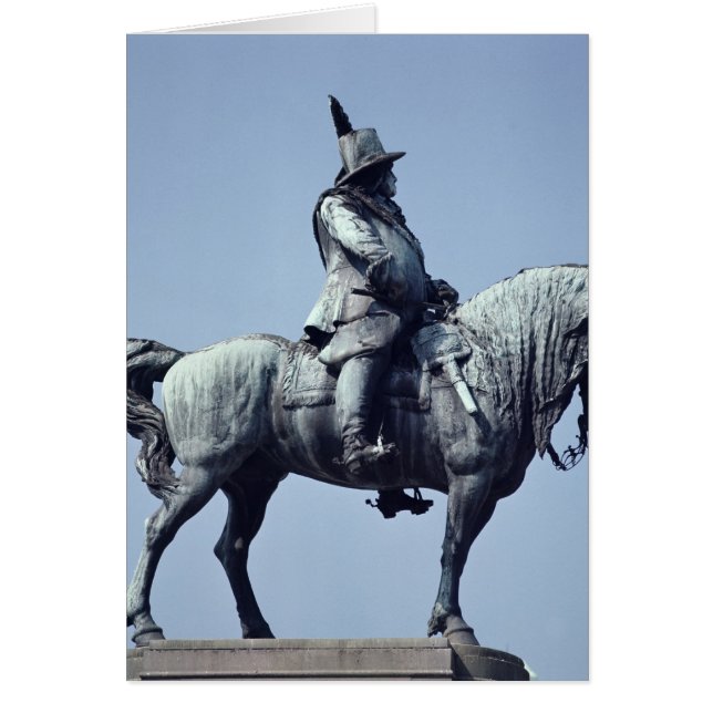 Equestrian statue of Charles Gustav X , (Front)