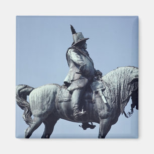 Equestrian statue of Charles Gustav X , Magnet